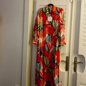 New with tag Alexis max dress size M multi color